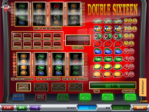 Double Sixteen gokkast met telefoon