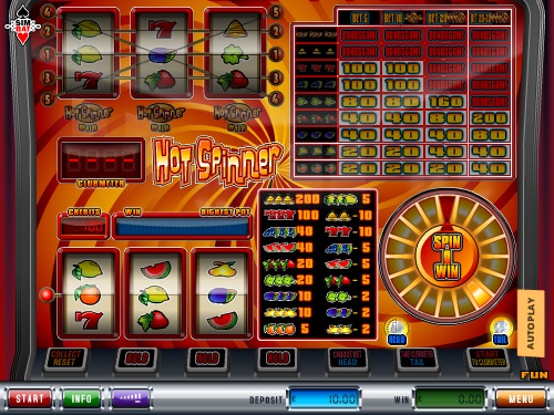 Hot Spinner gokkast met telefoon